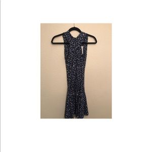 Michael Kors floral blue dress